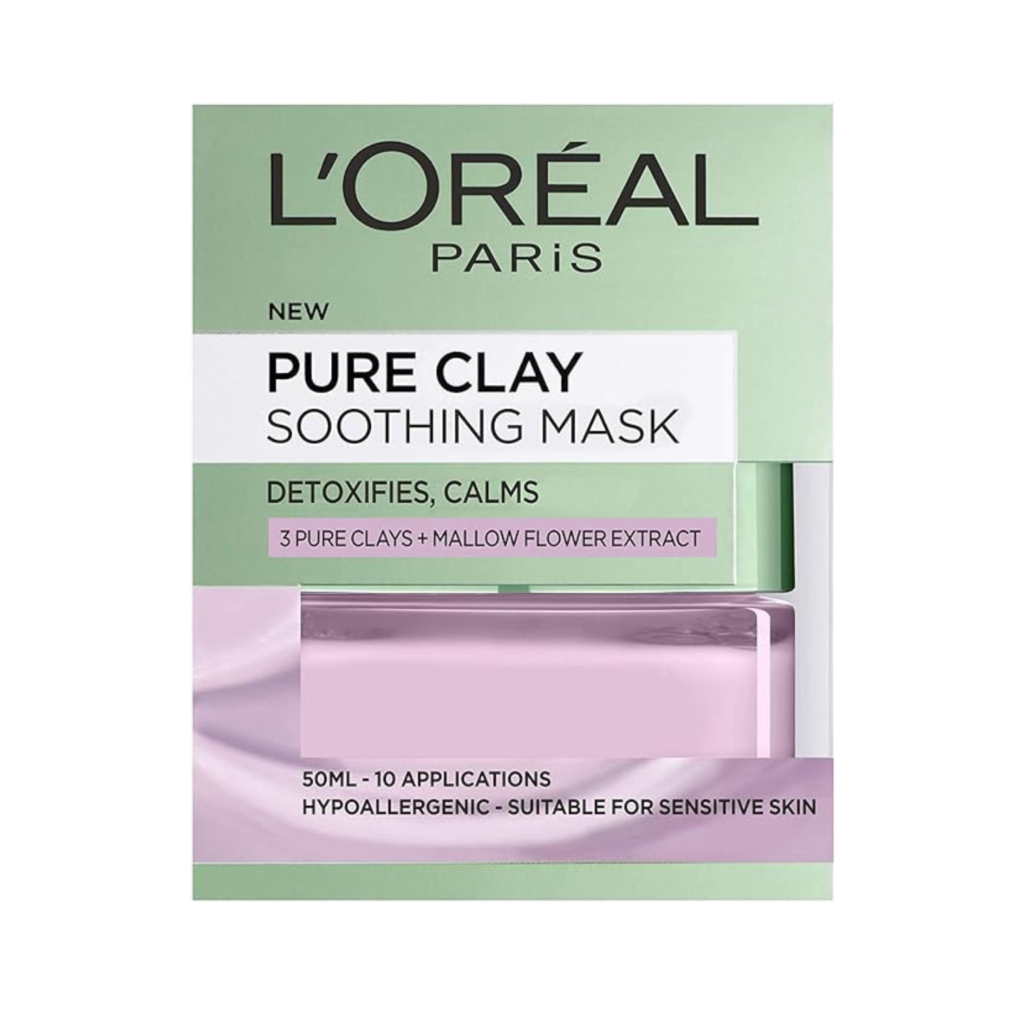 L'Oreal Paris Pure Clay Soothing & Detox Face Mask 