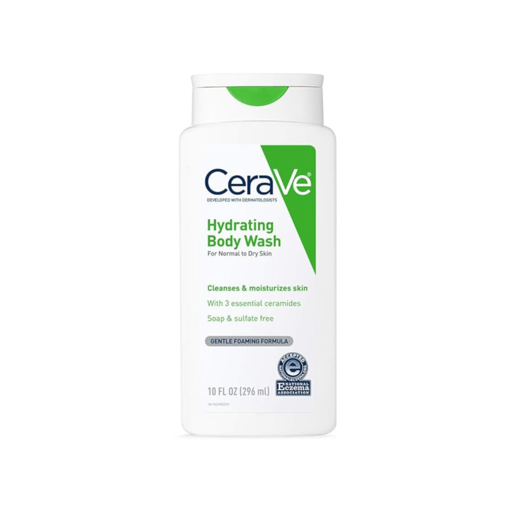 CeraVe Hydrating Body Wash: Ceramide-Enriched Moisture for Sensitive Skin