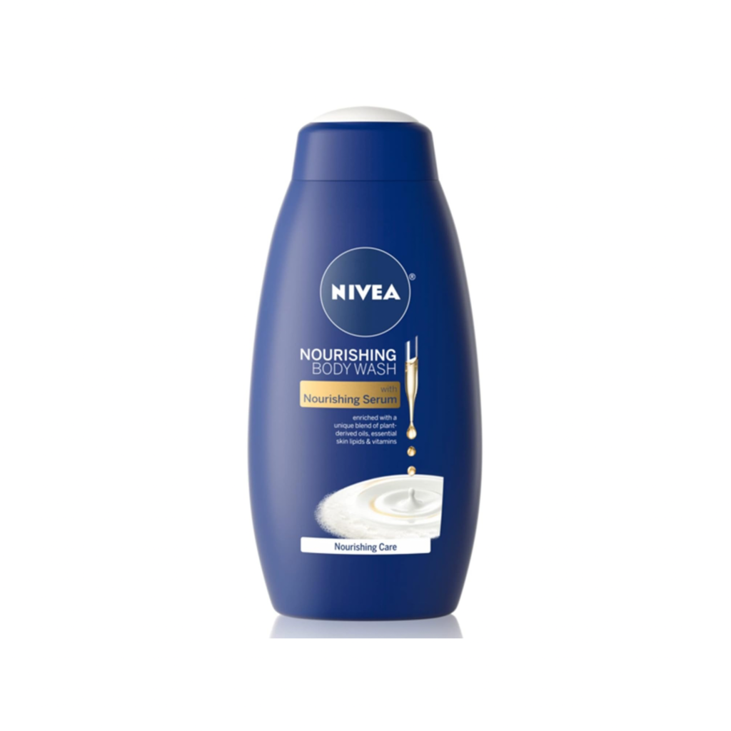 NIVEA Nourishing Care Body Wash: Almond Oil Richness for Silky, Pampered Skin