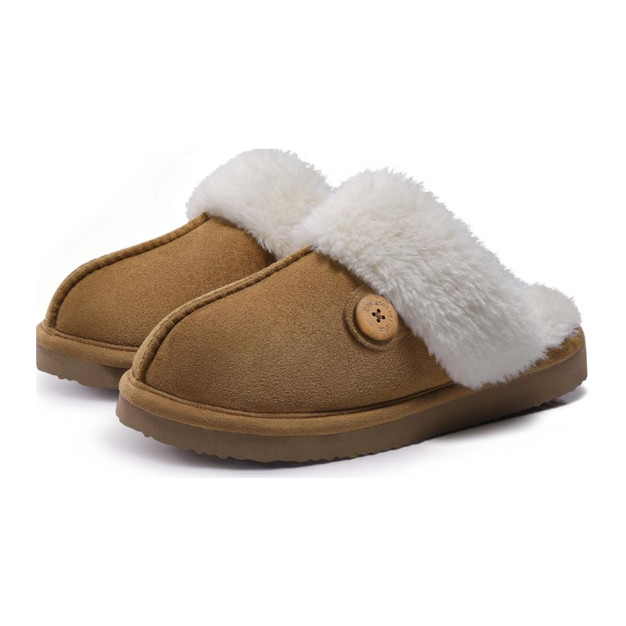 Liftfun Fuzzy Memory Foam Slippers