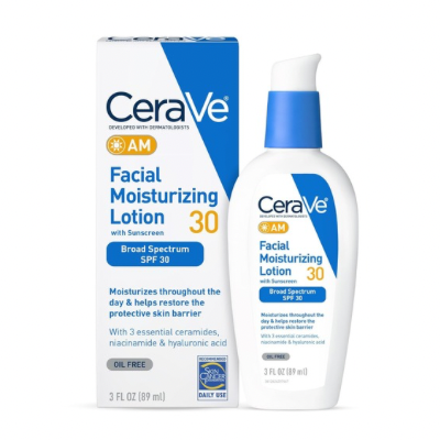 CeraVe AM Facial Moisturizing Lotion with SPF 30