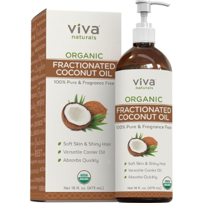 Viva Naturals Organic Fractionated Coconut Oil