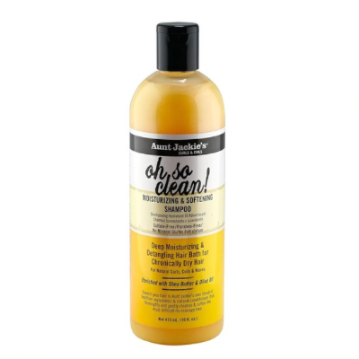 Aunt Jackie’s Oh So Clean Moisturizing & Softening Shampoo