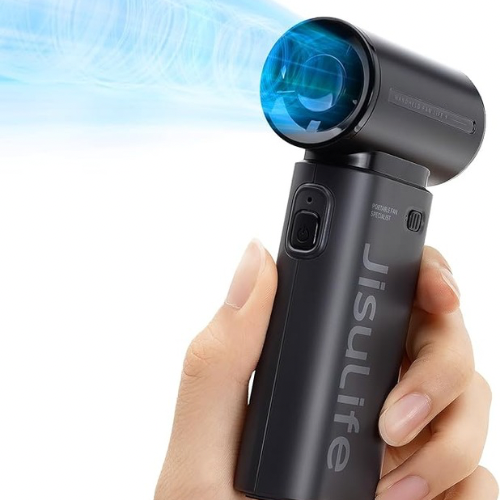 Beat the Heat with the JISULIFE Portable Handheld Mini Fan